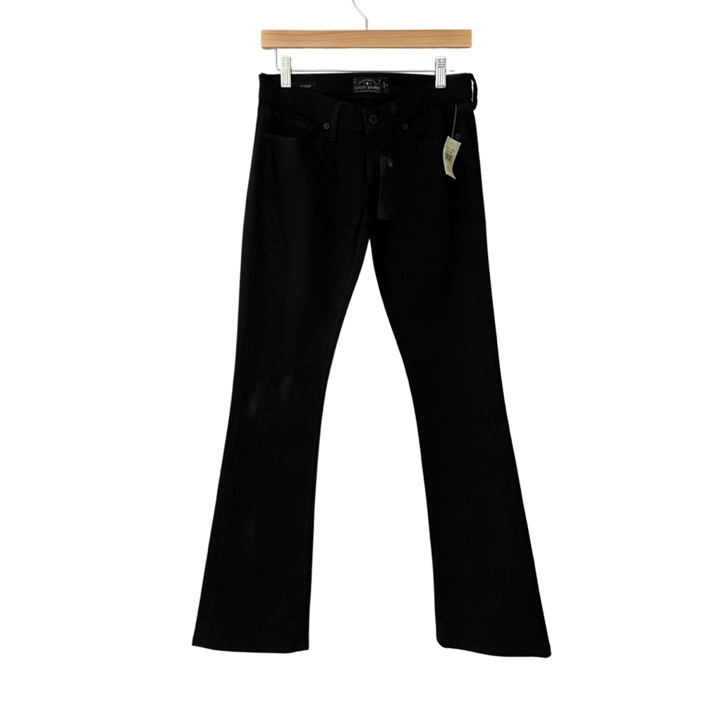 Lucky Brand Charlie Baby Boot Black Jeans NWT